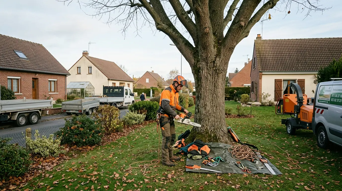 Élagueur professionnel à Ham et autour de Saint-Quentin